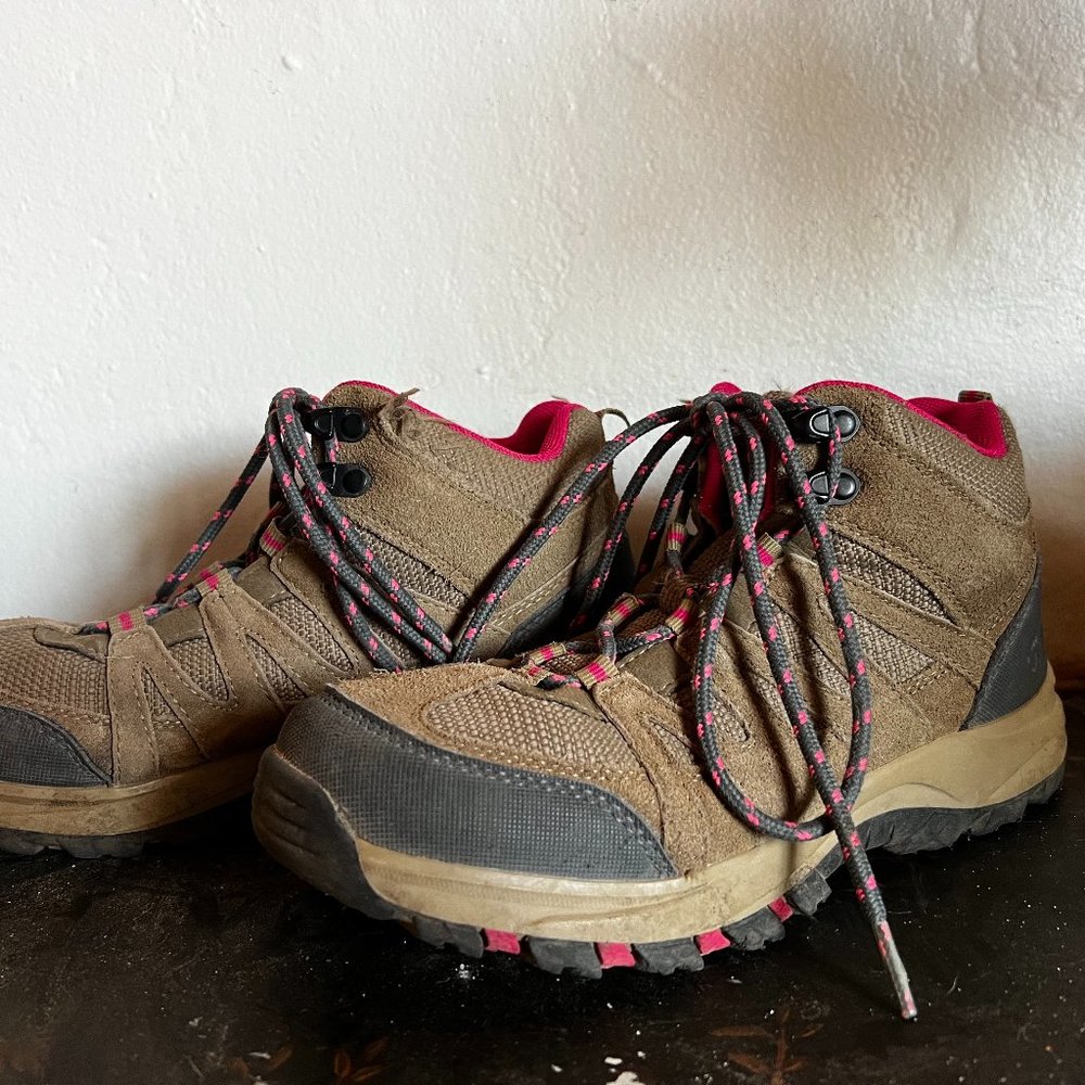 BearPaw Brown and Pink Athletic Shoes